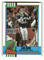 1990 Topps Base Set #200 Don Beebe