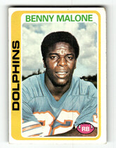 1978 Topps Base Set #493 Benny Malone