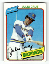 1980 Topps Base Set #32 Julio Cruz