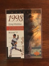 1999 Upper Deck Ovation Curtain Call #R12 Greg Maddux