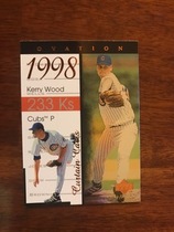 1999 Upper Deck Ovation Curtain Call #R8 Kerry Wood