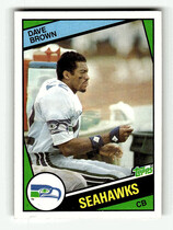 1984 Topps Base Set #190 Dave Brown