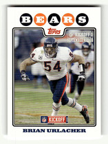2008 Topps Kickoff Parallel #39 Brian Urlacher