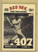 2007 Topps Williams 406 #TW29 Ted Williams