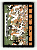 1985 Topps Base Set #209 Cincinnati Bengals