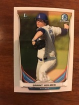 2014 Bowman Chrome Draft #CDP18 Grant Holmes