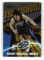 2003 Finest Base Set #82 Nikoloz Tskitishvil