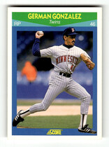 1990 Score Rising Stars #81 German Gonzalez