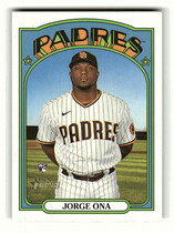 2021 Topps Heritage High Number #504 Jorge Ona