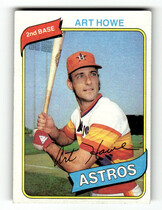 1980 Topps Base Set #554 Art Howe