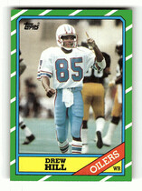 1986 Topps Base Set #353 Drew Hill