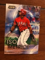 2016 Stadium Club ISOmetrics #I-7 Adrian Beltre