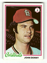 1978 Topps Base Set #609 John Denny