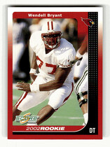 2002 Score Base Set #309 Wendell Bryant
