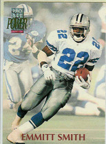 1992 Pro Set Emmitt Smith Promo Sheet #NNO Emmitt Smith Sheet