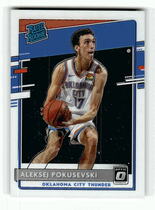 2020 Donruss Optic #167 Aleksej Pokusevski