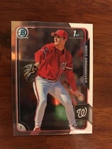 2015 Bowman Chrome Draft #183 Matt Crownover