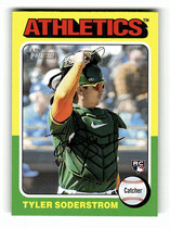 2024 Topps Heritage #471 Tyler Soderstrom