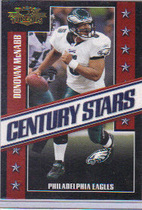 2007 Donruss Threads Century Stars Gold #20 Donovan McNabb