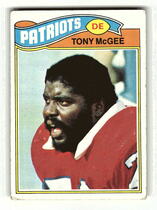 1977 Topps Base Set #378 Tony McGee
