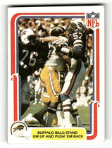 1980 Fleer Team Action #6 Bills