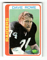 1978 Topps Base Set #481 Dave Rowe