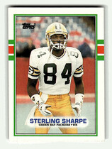 1989 Topps Base Set #379 Sterling Sharpe
