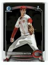 2025 Bowman Chrome Draft #BDC-193 Aaron Watson