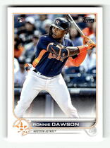 2022 Topps Base Set #231 Ronnie Dawson
