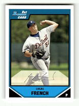 2007 Bowman Prospects #BP20 Lucas French