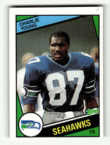 1984 Topps Base Set #201 Charlie Young