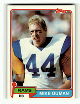 1981 Topps Base Set #322 Mike Guman