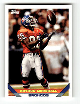 1993 Topps Base Set #607 Arthur Marshall