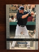 2002 Upper Deck Ovation Silver #104 Jason Giambi