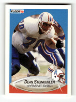 1990 Fleer Base Set #136 Dean Steinkuhler