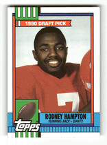 1990 Topps Base Set #48 Rodney Hampton
