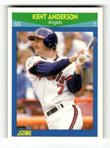 1990 Score Rising Stars #86 Kent Anderson