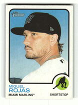 2022 Topps Heritage #224 Miguel Rojas