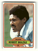 1980 Topps Base Set #79 Robert Brazile