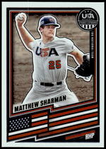 2026 Panini Prizm Stars & Stripes #157 Matthew Sharman