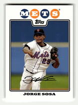 2008 Topps Base Set Series 1 #283 Jorge Sosa