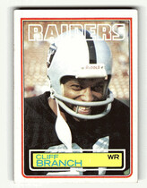 1983 Topps Base Set #297 Cliff Branch