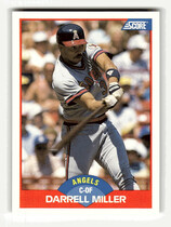1989 Score Base Set #499 Darrell Miller