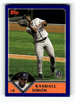 2003 Topps Base Set #119 Randall Simon