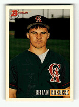1993 Bowman Base Set #33 Brian Grebeck