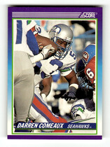 1990 Score Base Set #472 Darren Comeaux