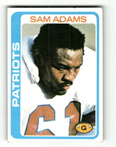 1978 Topps Base Set #201 Sam Adams