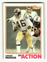 1982 Topps Base Set #237 Chuck Muncie