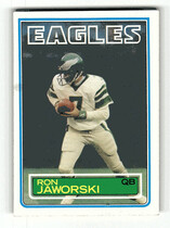 1983 Topps Base Set #142 Ron Jaworski