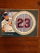2012 Topps Retired Number Patches Series 2 #RN-RS Ryne Sandberg